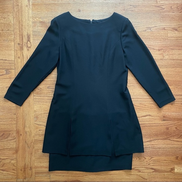Ronnie Heller Dresses & Skirts - Ronnie Heller black long sleeve dress size 14
